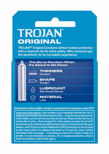 Trojan Condom Original Lubricated 3 Pack