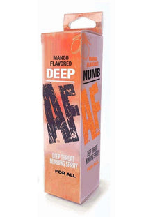 Deep Throat Numbing Spray 1oz - Mango
