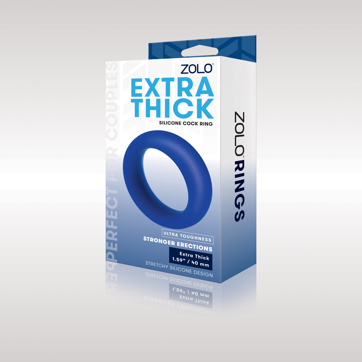 Zolo Extra Thick Silicone Cock Ring packaging