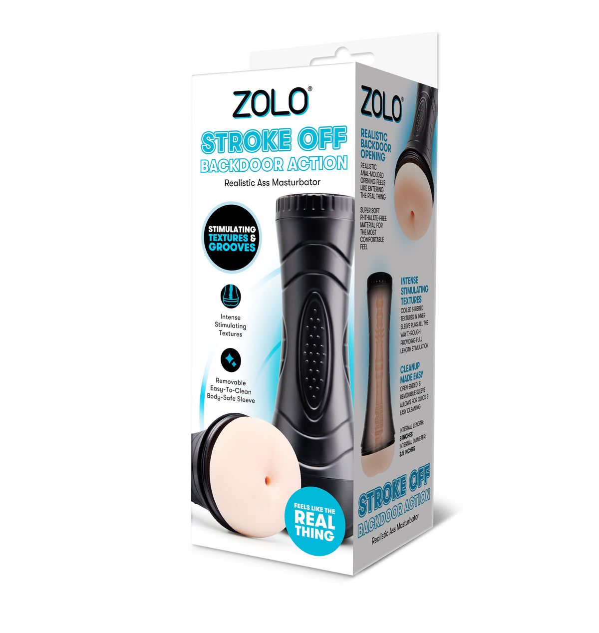 STROKE OFF BACKDOOR ACTION packaging