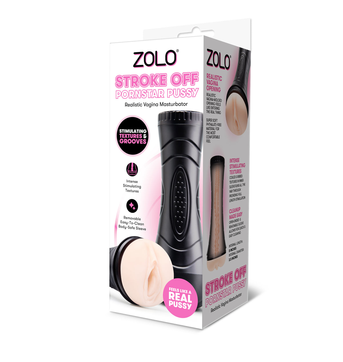 STROKE OFF PORNSTAR PUSSY packaging
