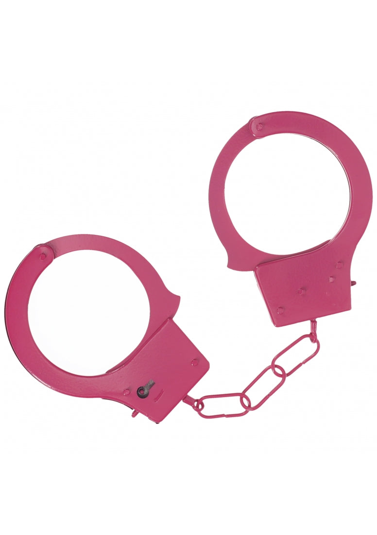 Ouch! - Classic Metal Handcuffs - Pink