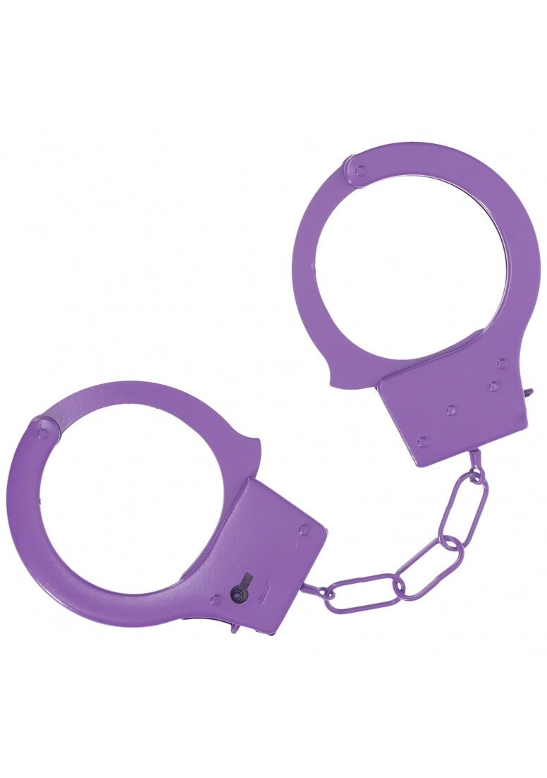 Ouch! - Classic Metal Handcuffs - Purple