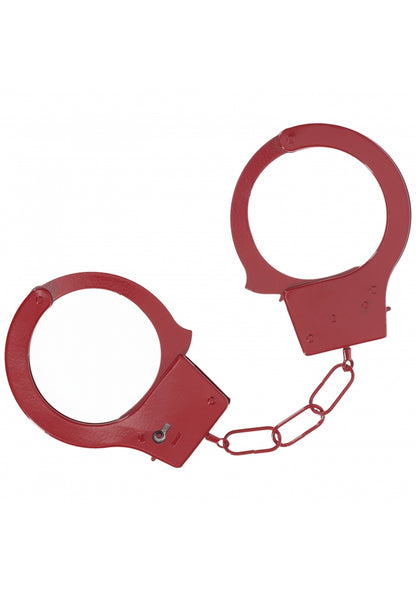 Ouch! - Classic Metal Handcuffs - Red