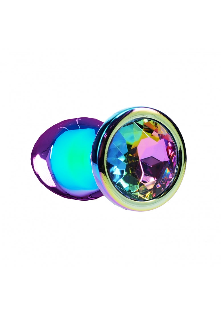 Ouch! - Venice Collection - Metal Anal Plug Set - Iridescent