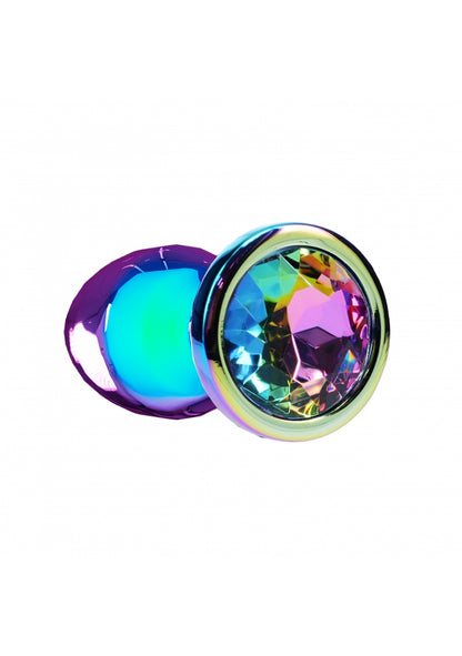 Ouch! - Venice Collection - Metal Anal Plug Set - Iridescent