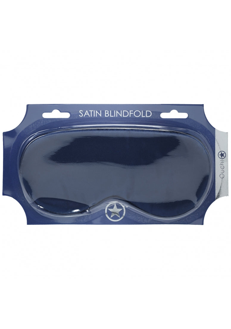 Ouch! - Satin Mask - Navy
