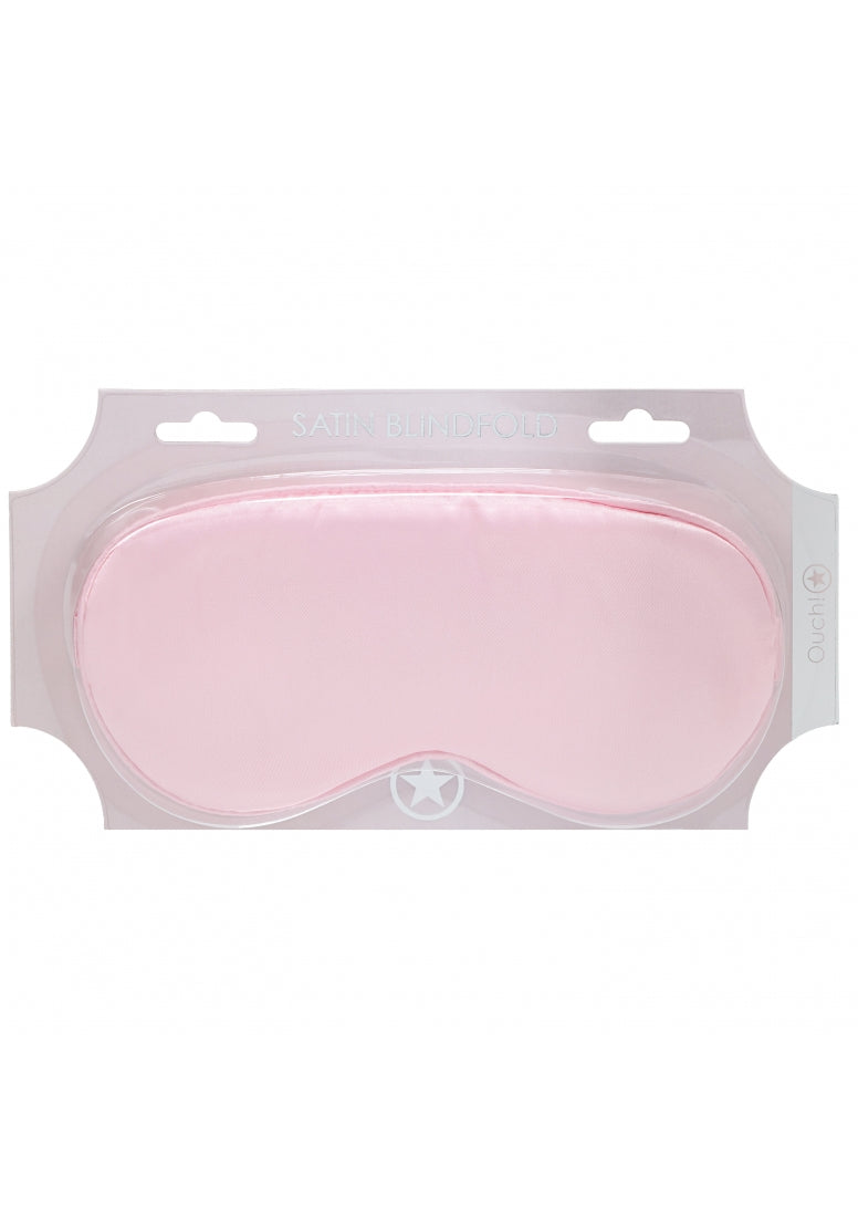 Ouch! - Satin Mask - Powder Pink