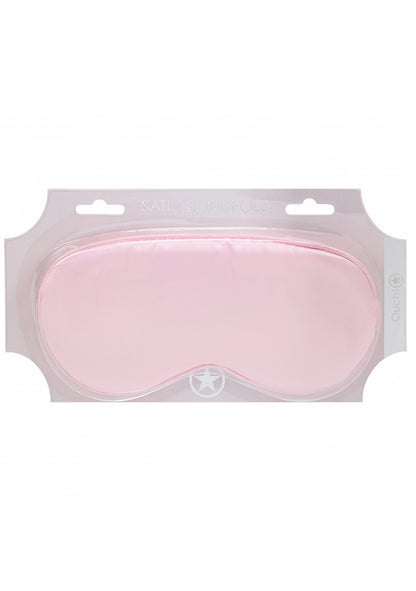 Ouch! - Satin Mask - Powder Pink