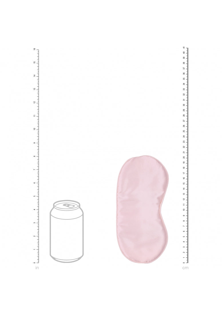Ouch! - Satin Mask - Powder Pink