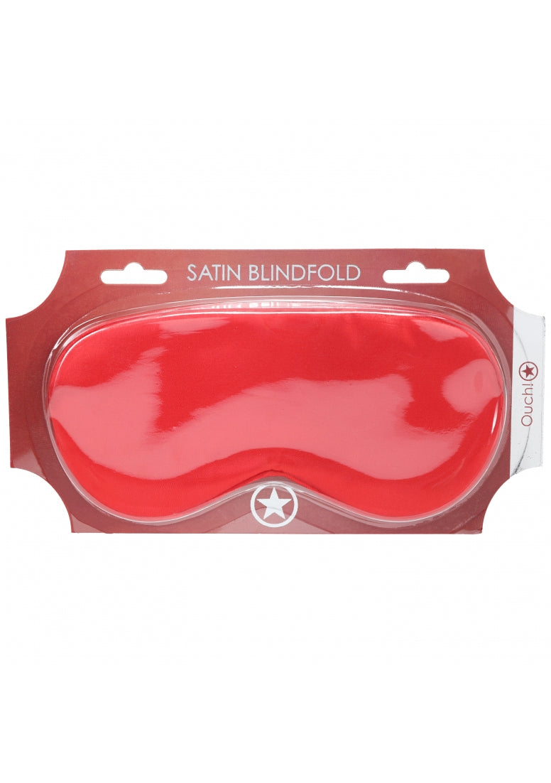 Ouch! - Satin Mask - Red