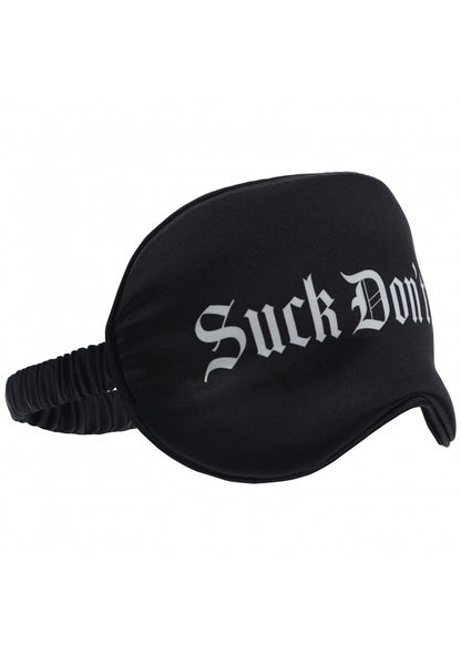 Ouch! - Suck Don't Bite - Printed Mask - Satin - Black
