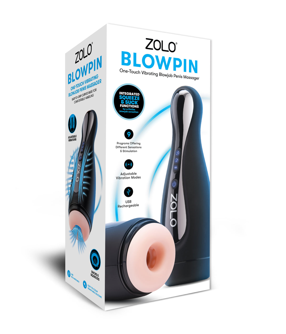 ZOLO BLOWPIN packaging