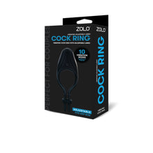 ZOLO VIBRATING ADJUSTABLE LASSO COCK RING packaging
