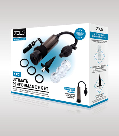 ZOLO 6 PIECE ULTIMATE PERFORMANCE SET packaging
