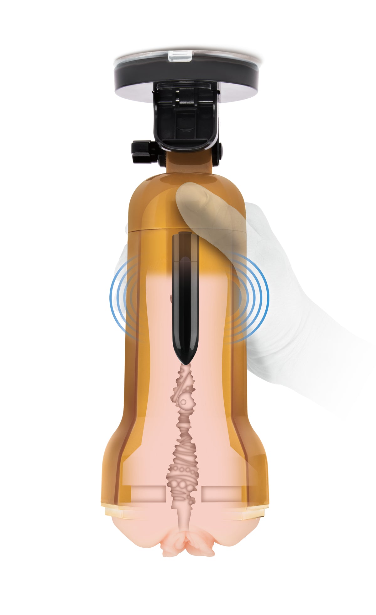 ZOLO VIBRATING MOUNTABLE STROKER