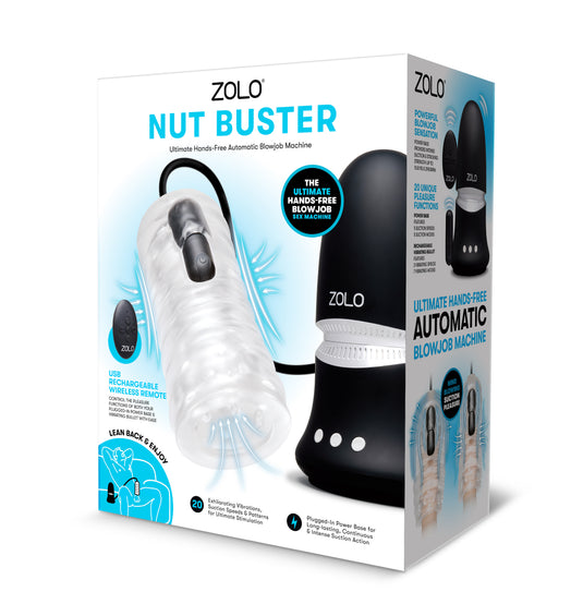 ZOLO NUT BUSTER W/ RECHAGE REMOTE packaging
