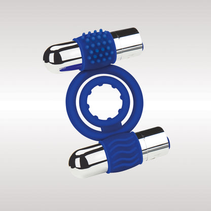Zolo Rechargebale Duo Vibrating C-Ring
